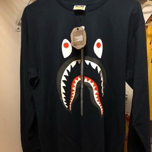 Bathing Ape long sleeve (navy blue)